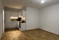 HERRLICHE Neubauwohnung mit Balkon im 1. Obergeschoss – Erstbezug mit exklusiver Ausstattung, Tischlerküche und Tiefgaragenplatz.