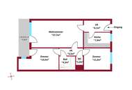 Loggia mit Blick ins Grüne I Klimaanlage &amp; Fernwärme I 1er Bim &amp; Einkaufsmöglichkeiten in direkter Umgebung