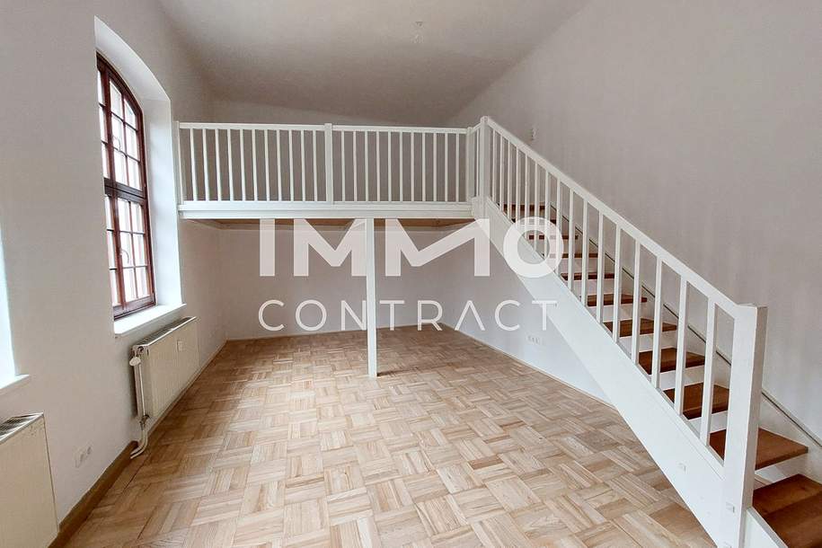 Große ca. 89m² 3 Raum - Wohnung mit Gallerie im Wehrgraben / Steyr, Wohnung-miete, 1.087,16,€, 4400 Steyr(Stadt)