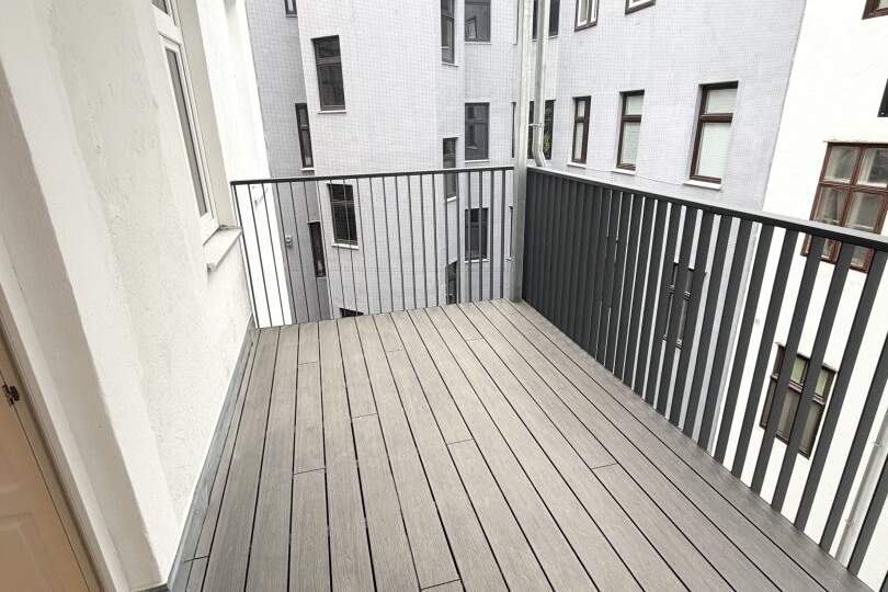 Stilaltbauwohnung mit Balkon in Innenhof, Wohnung-kauf, 375.000,€, 1020 Wien 2., Leopoldstadt