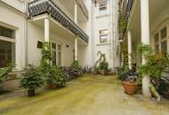 Zieglergasse - hofseitiger 2 Zimmer Altbau mit 11,18m2 großem Balkon