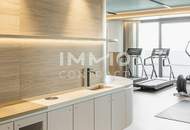 DANUBEFLATS: Liebenswertes Studio mit fantastischem Balkon (Doorman, Gym, Spa, Pool, Lounges)