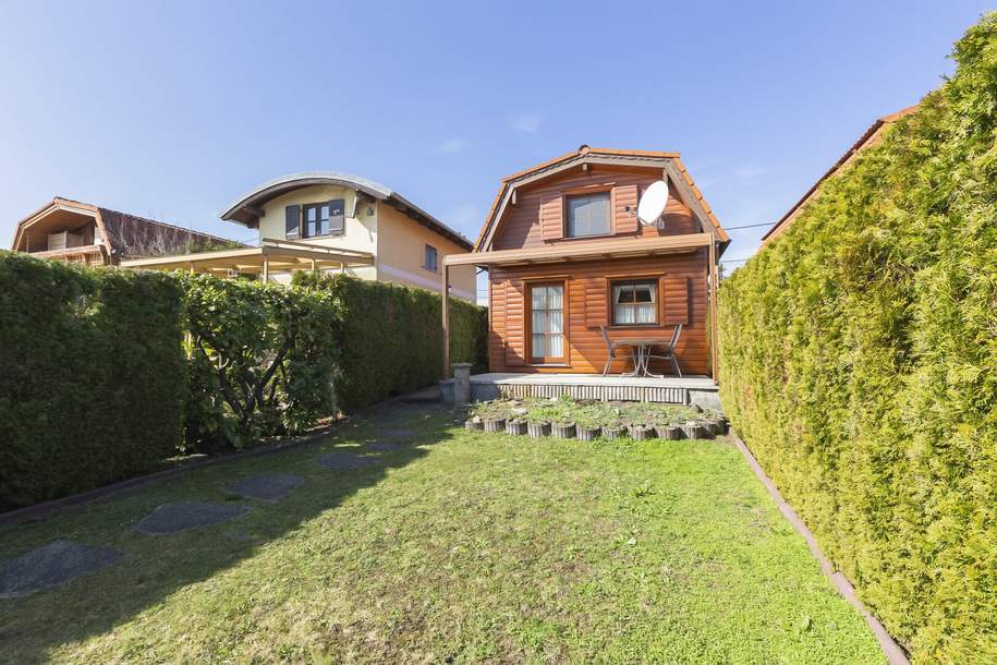 Ährengrubenweg - Kleingartenhaus (ganzjähriges Wohnen) mit Eigengrund am Hackenberg, Haus-kauf, 390.000,€, 1190 Wien 19., Döbling