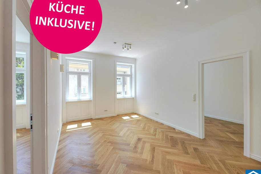 Historischer Charme trifft modernen Ausbau! - Jetzt inklusive Küche!, Wohnung-kauf, 245.000,€, 1220 Wien 22., Donaustadt