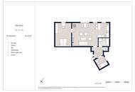 Schöne 2,5-Zimmer Wohnung, Nähe Westbahnhof