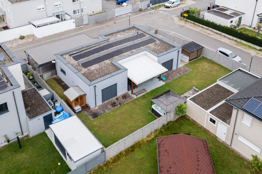 Neuwertiger Bungalow, Barrierefrei mit vielen Extras", Haus-kauf, 689.000,€, 4600 Wels(Stadt)