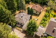 Zwei Häuser. Ein Rückzugsort. Ihre grüne Oase vor den Toren Wiens.