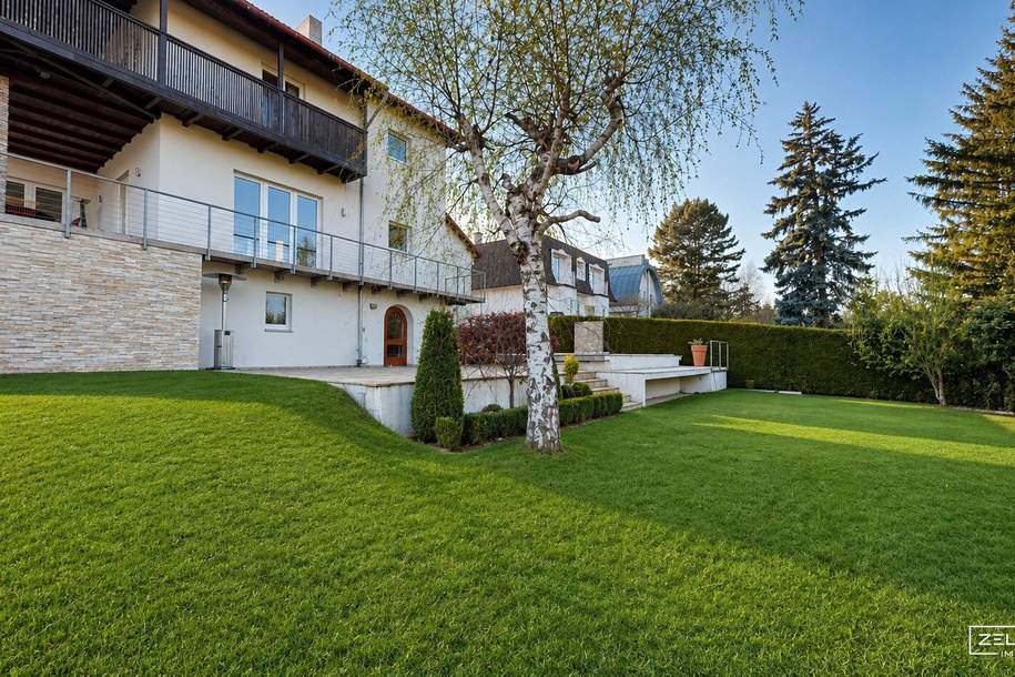 LAINZER TIERGARTEN | Architektenvilla - tolles Einfamilienhaus mit Pool | Doppelgarage | ZELLMANN IMMOBILIEN, Haus-kauf, 2.199.000,€, 1130 Wien 13., Hietzing