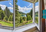 Naturidyll mit Seeblick – ehemalige Schule am Soboth-Stausee in Alleinlage mit viel Ruhe &amp; Raum