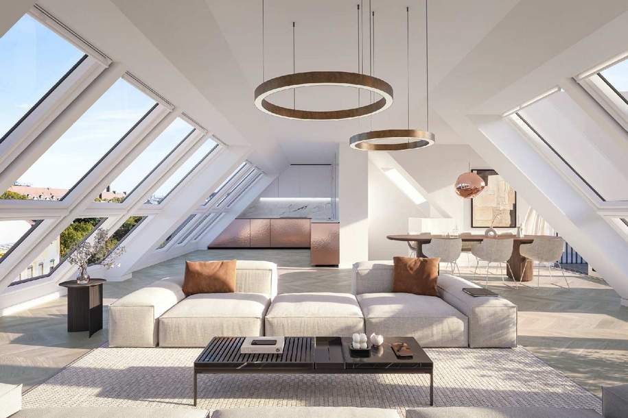 Perfekte Symbiose: Alt &amp; Neu, Wohnung-kauf, 349.000,€, 1090 Wien 9., Alsergrund