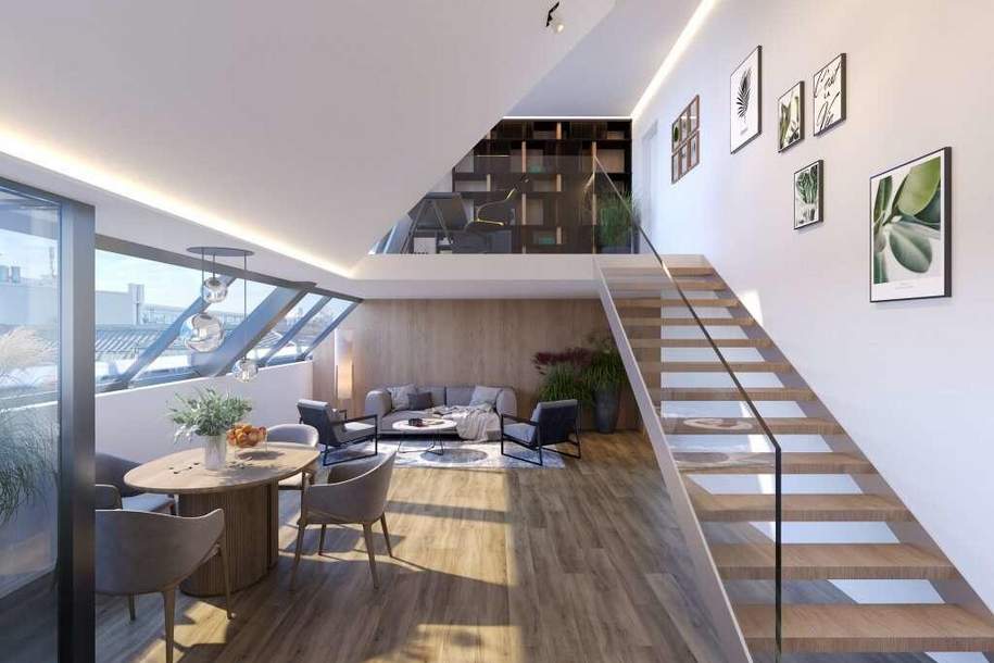 Baubewilligter Rohdachboden | Penthouse oder 2 DG Wohnungen | Lift | Dachterrasse | 1050 Wien, Gewerbeobjekt-kauf, 449.000,€, 1050 Wien 5., Margareten