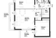 Klimatisierte DG-Wohnung mit 15m² Terrassenfläche! Koloniestraße beim FAC-Platz!