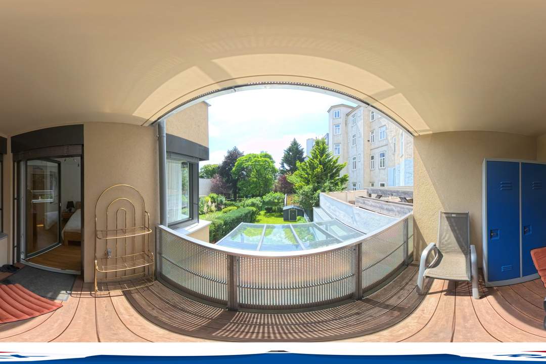 Gartenmaisonette mit Reihenhaus-Charakter nahe Hanusch-Krankenhaus