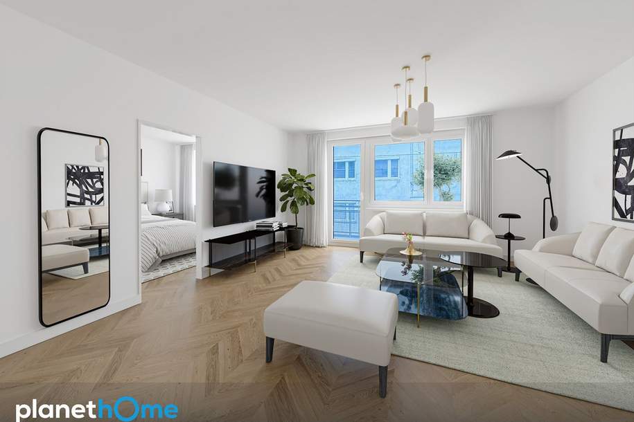 Viel Raum zum Leben: Großzügige 3-Zimmer-Wohnung mit zwei Loggien in Währing, Wohnung-kauf, 450.000,€, 1180 Wien 17., Hernals