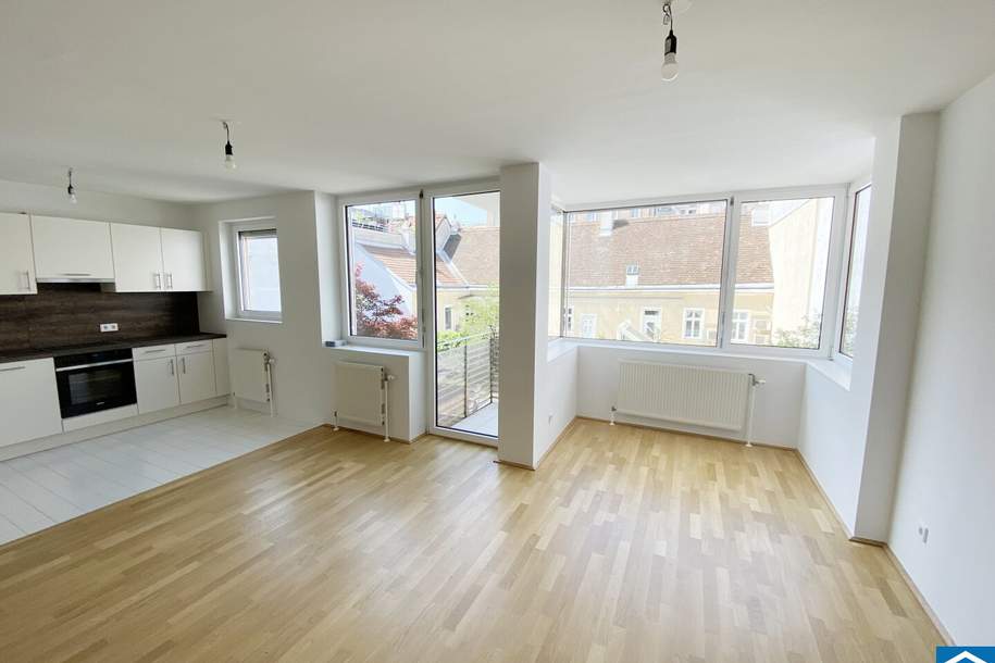 Wunderschöne 2-Zimmer-Wohnung mit Balkon nahe Mariahilfer Straße, Wohnung-miete, 1.237,05,€, 1060 Wien 6., Mariahilf