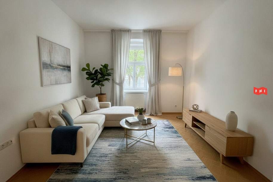 Altbau Gartenwohnung mit AirBNB Potenzial im Zentrum, Wohnung-kauf, 230.000,€, 4020 Linz(Stadt)