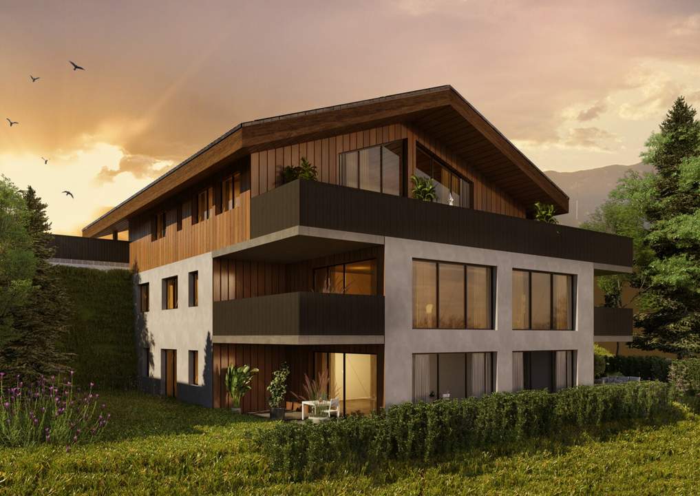 Neubauprojekt am Faaker See: Garten-, Terrassen- und Penthouse-Wohnungen mit traumhaftem Seeblick