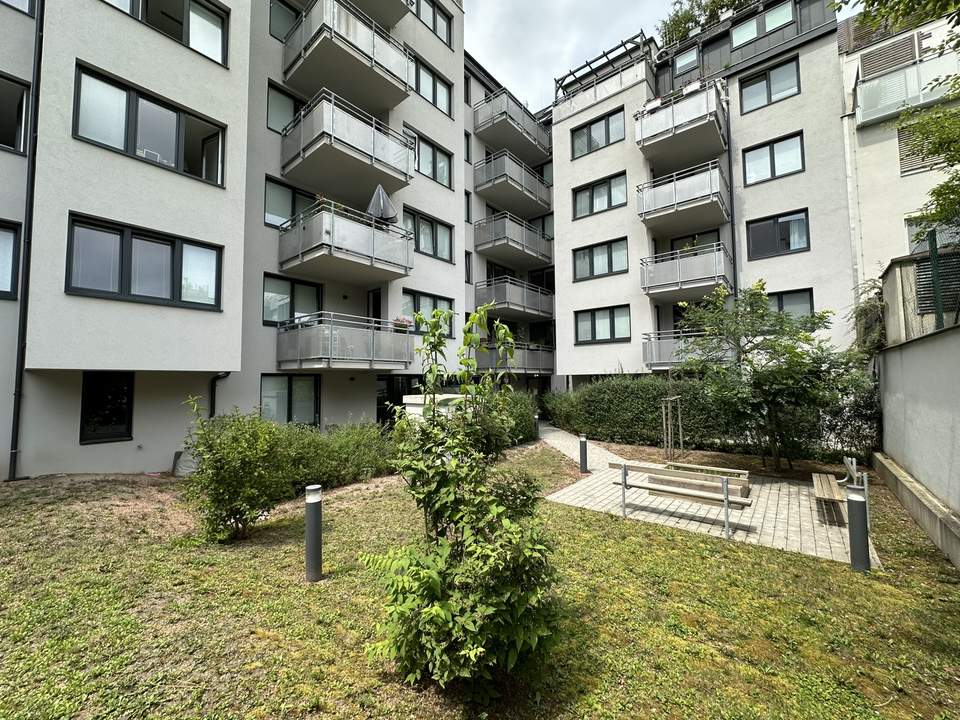 Südseitige Gartenwohnung mit 3 Zimmer und U3 Anbindung