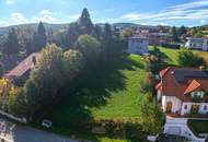 Einzigartiges Baugrundstück in traumhafter, unverbaubarer Siedlungslage mit Weitblick in Gablitz