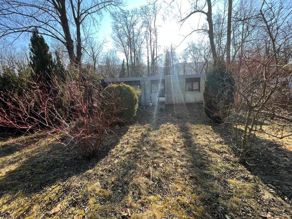 NEUER PREIS! Sanierungsbedürftiger Bungalow im Schlosspark von Seebenstein!