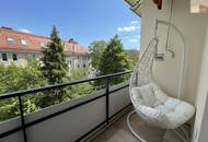 Attraktive 3-Zimmer-Wohnung mit Loggia an der Grenze zu Baden