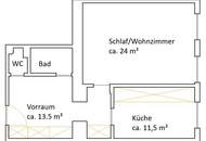 Charmante 1,5-Zimmer-Wohnung, Nähe Matzleinsdorfer Platz