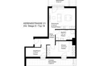 Dachgeschosswohnung mit zwei Terrassen