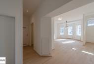 Stilvolle Dachgeschoss-Maisonette mit ca. 37 m² Terrasse, Klimaanlage &amp; Altbaucharme bei Wien Mitte