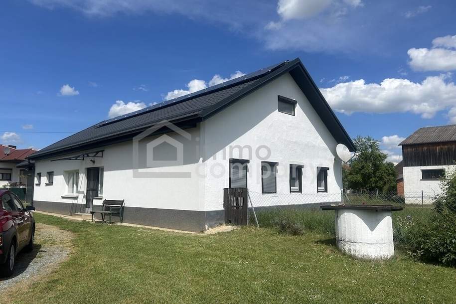 Schönes Einfamilienhaus mit großem ebenen Garten, Haus-kauf, 339.000,€, 7521 Güssing