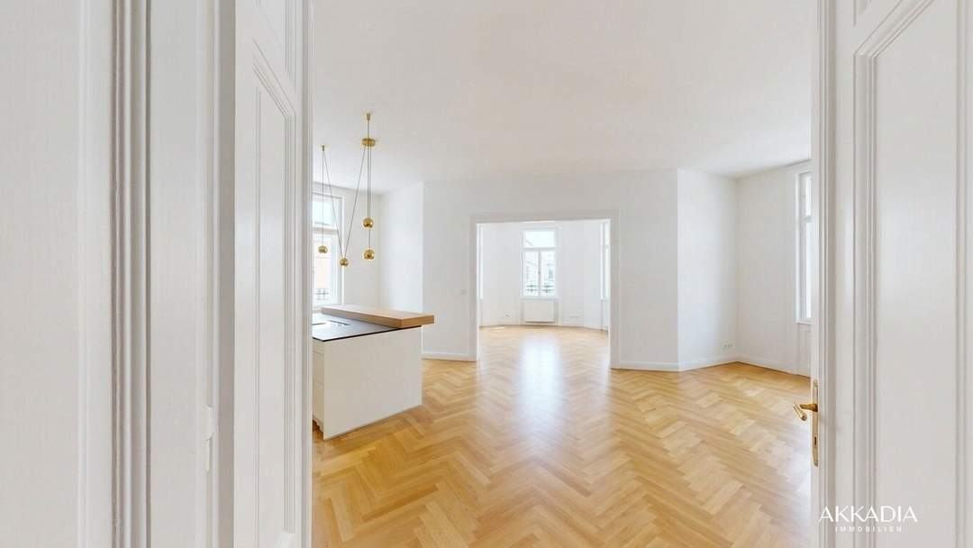 GROSSZÜGIGE ALTBAU-EINHEIT NAHE STADTPARK | WOHNEN &amp; ARBEITEN AUF 227 M² (TOP 17 &amp; 17A)