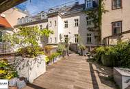 Großzügiges, saniertes Büro mit Innenhofterrasse - Rarität in der Wehrgasse - nahe Innenstadt & U4
