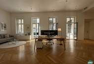 Erstbezug nach Sanierung – Repräsentatives Altbau-Büro nahe Rathaus mit Terrasse