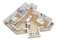 NEUBAU - 3 Zimmerwohnung mit tollem Fernblick und 2 tolle Terrassen