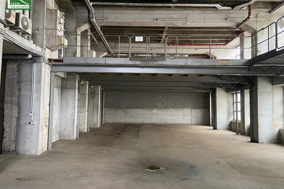 Großzügige Gewerbefläche mit Werkstatthalle, Galerie &amp; Büro – vielseitig nutzbar, Gewerbeobjekt-miete, 7.630,43,€, 1200 Wien 20., Brigittenau