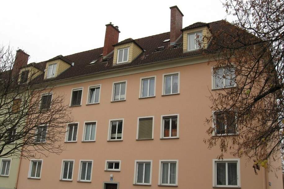 Gemütliche und leistbare 1-Zimmer-Wohnung in Kapfenberg!, Wohnung-miete, 195,61,€, 8605 Bruck-Mürzzuschlag