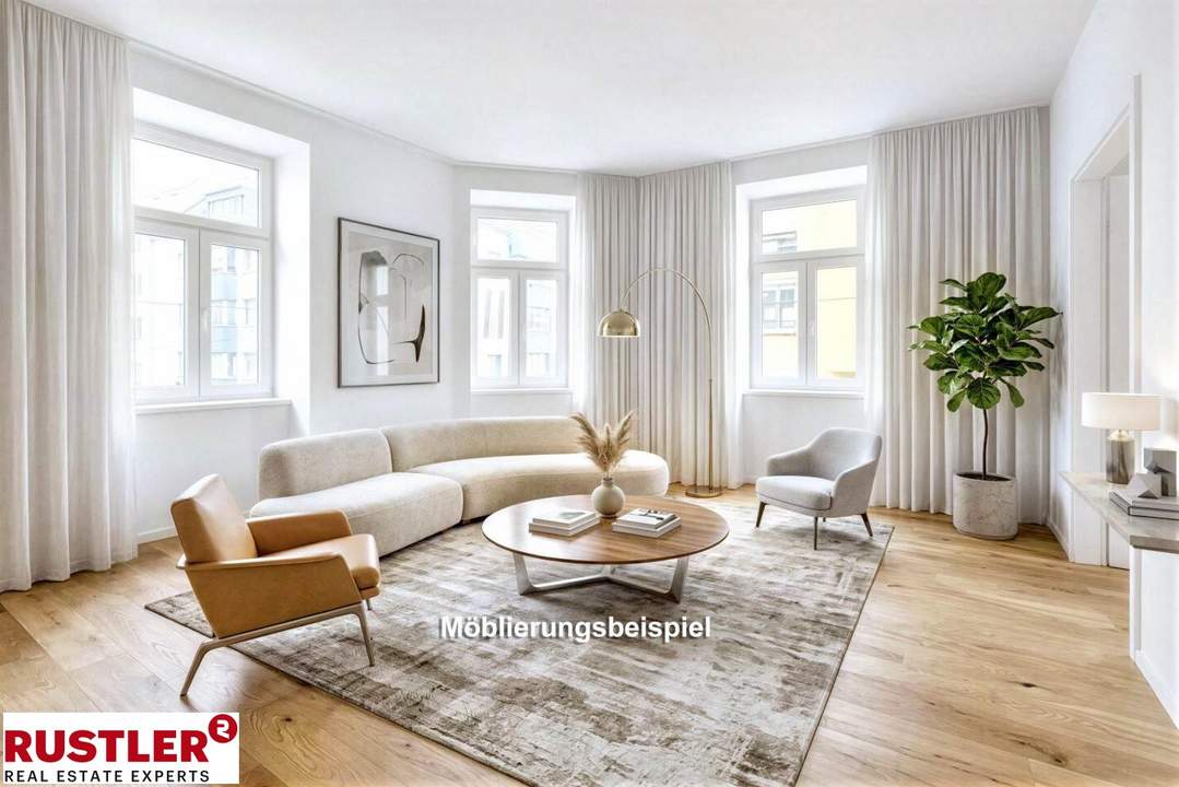 Erstbezug! Wunderschöne 2-Zimmer Dachgeschosswohnung mit Loggia nähe Kutschkermarkt