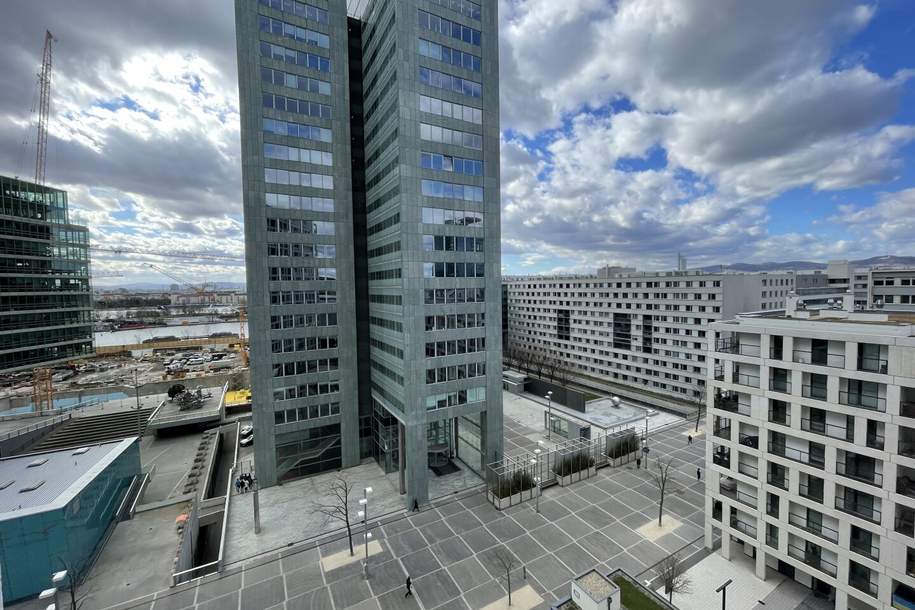 DC-LIVING: 2 Zimmer mit südwestlicher Loggia mit Fitness und Sauna im Haus ab Juli 2026!, Wohnung-miete, 1.549,00,€, 1220 Wien 22., Donaustadt