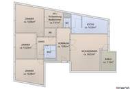 117m² Wohnung mit 4 Zimmern und Balkon | ruhige Lage | alle Räume zentral begehbar