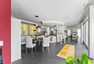 Architekten-Bungalow in Bad Fischau! Im Loftstil | Uneinsehbarer Garten | Pool und Wellnessbereich | Großzügige Garage