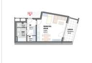 Singlewohnung mit großer Loggia