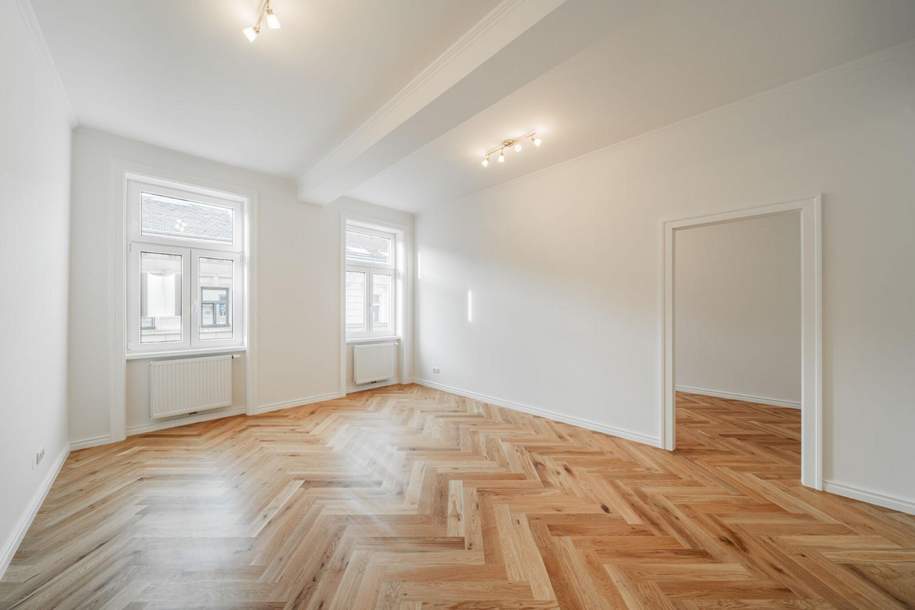 Stylische 2-Zimmer-Wohnung im Erstbezug – Top Sanierung, nahe Mariahilfer Straße., Wohnung-kauf, 435.000,€, 1060 Wien 6., Mariahilf