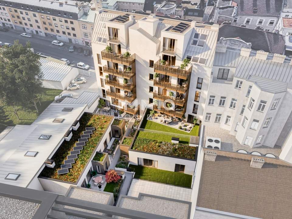 WEITBLICK Exklusiver Erstbezug: 3-Zimmer-Wohnung im Dachgeschoss mit Außenbereich