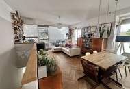 TOWNHOUSE Wohnung BEIM AUGARTEN: 3-Zimmer mit Loggia und Dachterrasse