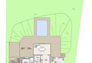 Mitten im Grünen & im Villenviertel: exklusive Gartenwohnung mit ca. 930 m² Außenfläche, beheiztem Wintergarten, Pool, Luftwärmepumpe u.v.m.!