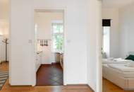 HELLE 2 ZIMMER ALTBAU II ca. 11m² BALKON II SOFORT NUTZBAR II AIRBNB oder SELBST EINZIEHEN II KOMPLETT MÖBLIERT II II II NÄHE U6/AKH/VOLKSOPER/WUK