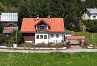 Atemberaubender Fernblick bis Rax und Schneeberg in ländlicher Idylle