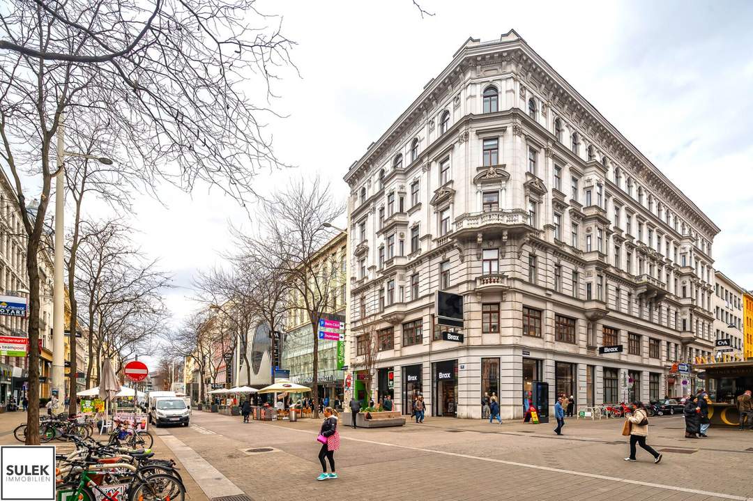 Verkaufsraum (rd. 30m²) in hochfrequenter Lage - Zieglergasse nahe Mariahilfer Straße (KEINE GASTRO!) - ab sofort zu mieten!