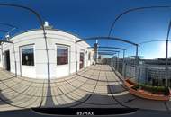 DG-Wohnung mit 2 Terrassen auf Wohnebene und phänomenalem Fernblick über Wien