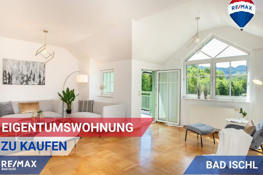 Sonnige Großwohnung im obersten Stock mit Lift und Panoramablick!, Wohnung-kauf, 530.000,€, 4820 Gmunden