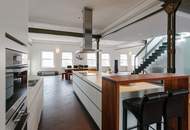 Einzigartiges Penthouse-Loft und 230m² Dachterrassen-Oase Nähe UNO-City inklusive 50m² Ausbaureserve